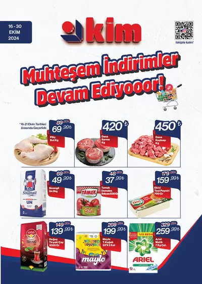 Kim Market kataloğu | Kim Market katalog | 16.11.2024 - 30.11.2024