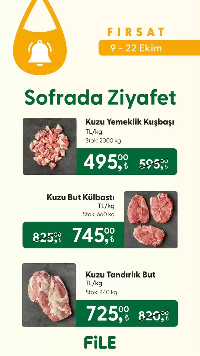 File Market kataloğu, İstanbul | Sofrada Ziyafet | 16.10.2024 - 22.10.2024