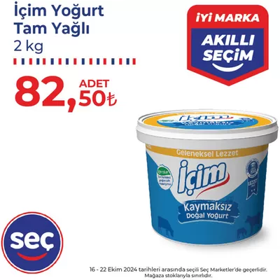 Seç Market kataloğu, Şemdinli | Seç Market katalog | 18.10.2024 - 01.11.2024