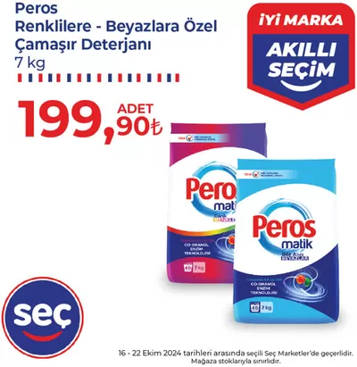 Süpermarketler fırsatları, Antalya | Tasarrufçular için en iyi teklifler de Seç Market | 20.10.2024 - 03.11.2024