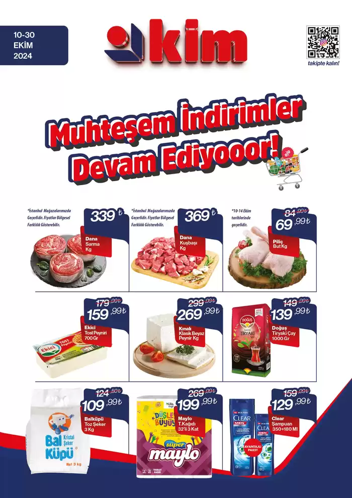 Kim Market kataloğu | Özel fırsatlar ve indirimler | 22.10.2024 - 05.11.2024