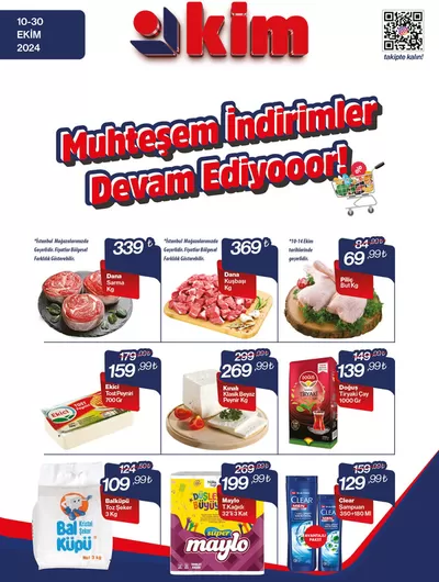 Kim Market kataloğu | Özel fırsatlar ve indirimler | 22.10.2024 - 05.11.2024