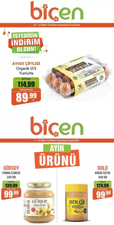 Biçen Market kataloğu, Esenyurt | Sizin için en iyi fırsatlarımız | 23.10.2024 - 06.11.2024