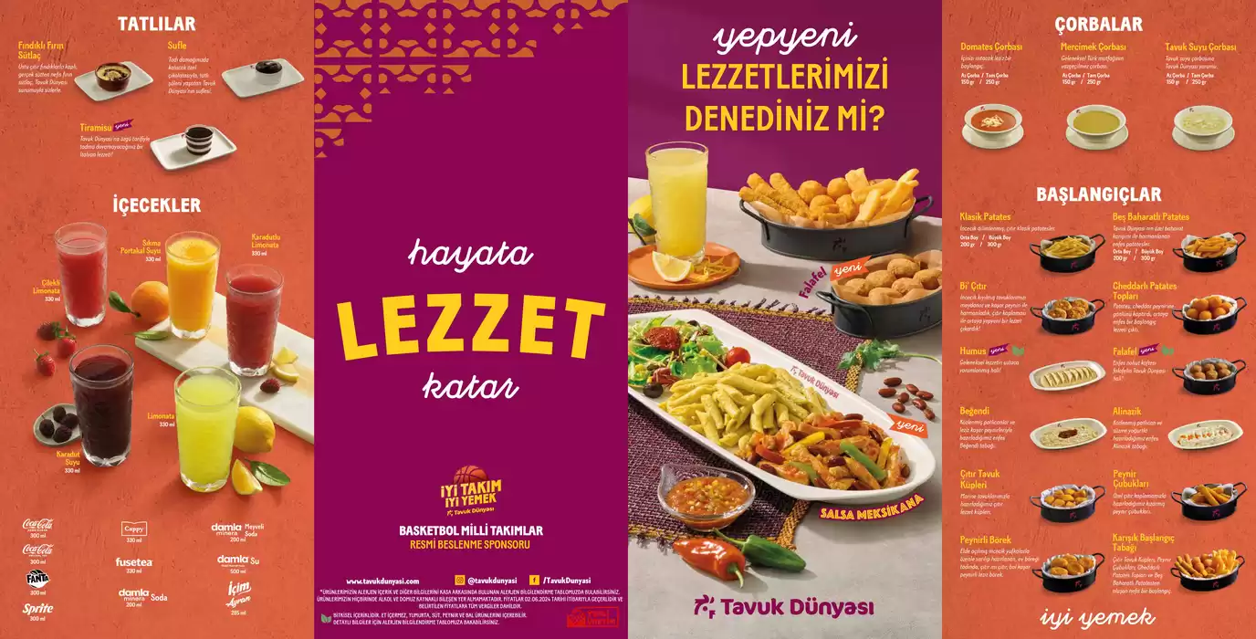 Tavuk Dünyası kataloğu, İzmir | Tavuk Dünyası MENÜ | 23.10.2024 - 31.12.2024