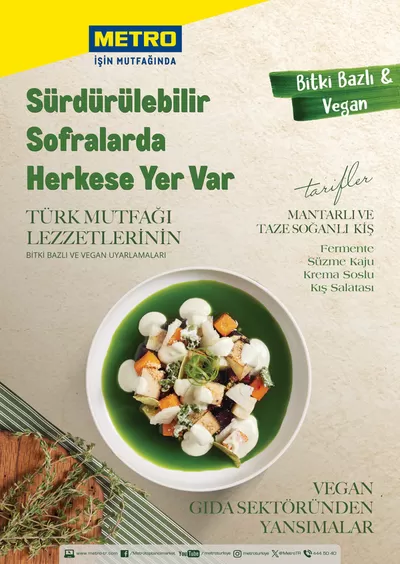 Metro kataloğu, Şamlar (İstanbul) | Bitki Bazlı ve Vegan | 24.10.2024 - 07.11.2024