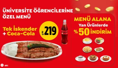 Süpermarketler fırsatları, Şanlıurfa | %50 Indirim de Baydöner | 24.10.2024 - 07.11.2024