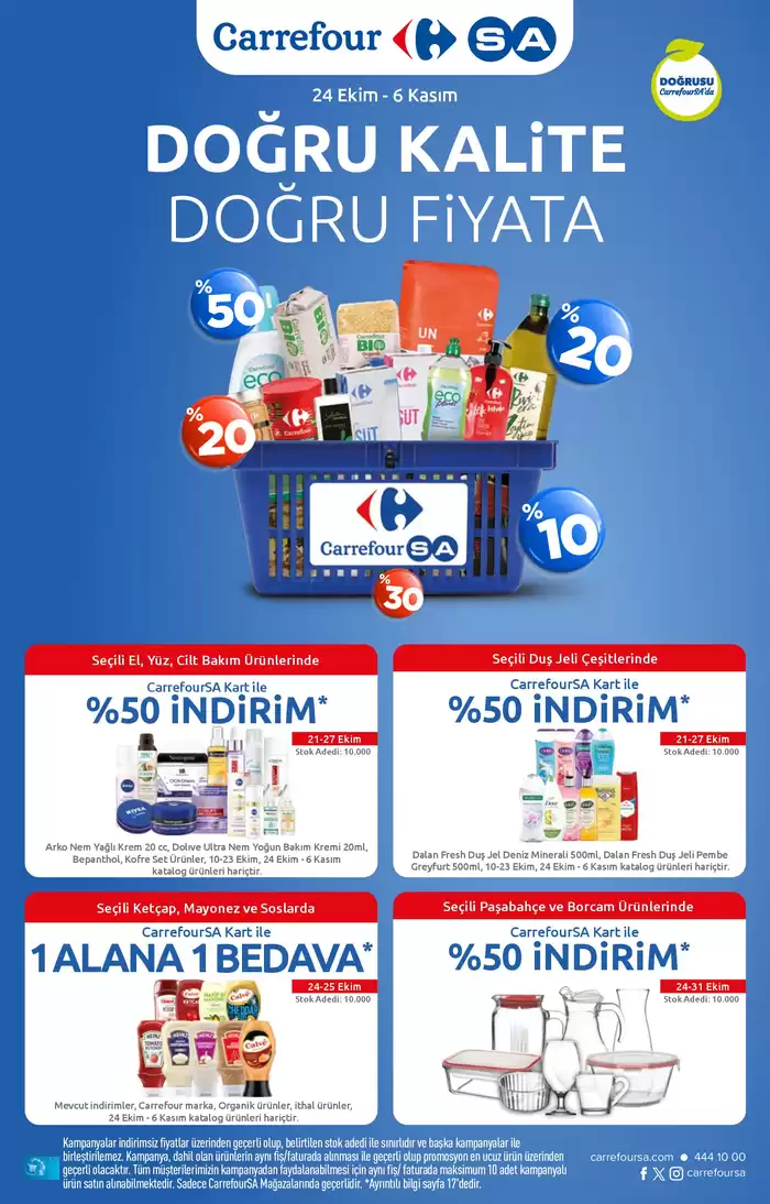 CarrefourSA kataloğu, Muğla | Carrefour Katalog 24 Ekim - 6 Kasım | 21.10.2024 - 06.11.2024