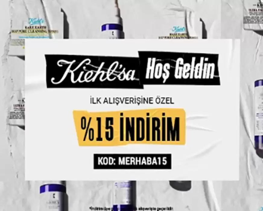 Kiehl's kataloğu | %15 Indirim | 25.10.2024 - 08.11.2024