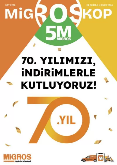 Migros kataloğu, Karabağlar | Sizin için en iyi tekliflerimiz | 26.10.2024 - 09.11.2024