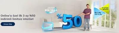 Teknoloji ve Beyaz Eşya fırsatları, Buca | Online'a özel ilk 3 ay %50 indirimli limitsiz internet de Türk Telekom | 28.10.2024 - 11.11.2024