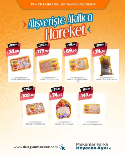 Süpermarketler fırsatları, Esenyurt | Alişverişte Akilica Hareket de Düzgün Market | 28.10.2024 - 29.10.2024