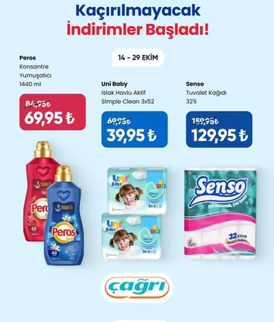 Çağrı Market kataloğu, İstanbul | İndirimler ve kampanyalar | 30.10.2024 - 13.11.2024