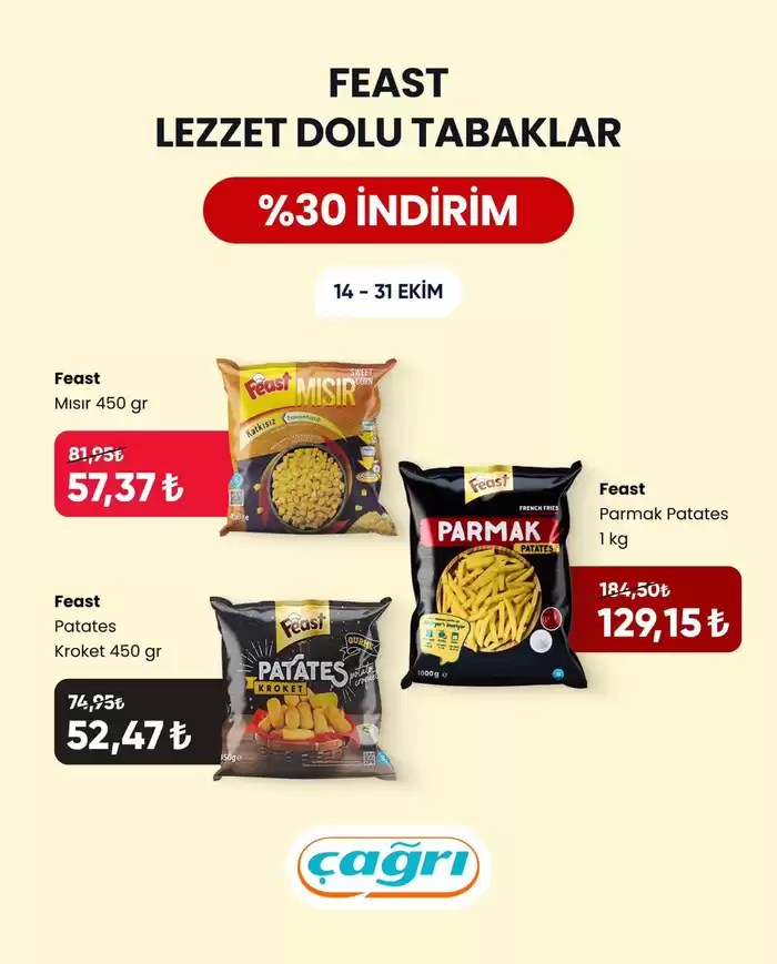 Çağrı Market kataloğu, İstanbul | Tasarrufçular için en iyi teklifler | 31.10.2024 - 14.11.2024