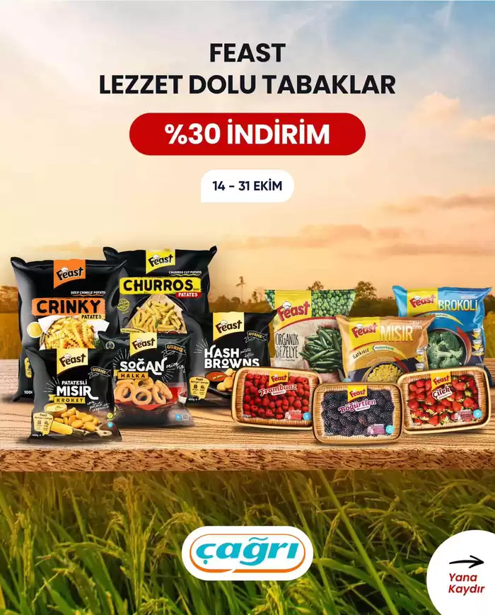 Çağrı Market kataloğu, İstanbul | Tasarrufçular için en iyi teklifler | 31.10.2024 - 14.11.2024