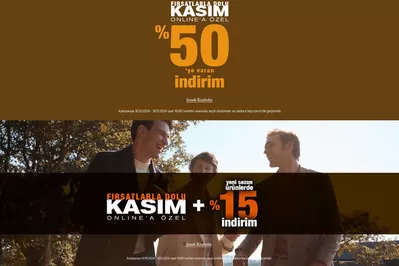 Giyim, Ayakkabı ve Aksesuarlar fırsatları, Ankara | Indirim Katalogu de KİP | 01.11.2024 - 30.11.2024