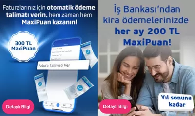 Bankalar fırsatları | Türkiye İş Bankası Kampanyalar de Türkiye İş Bankası | 01.11.2024 - 30.11.2024