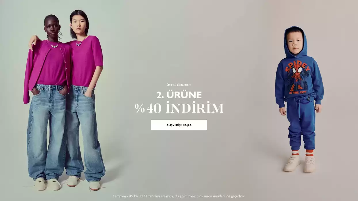 United Colors of Benetton kataloğu, İzmir | 2. ÜRÜNE %40 iNDiRiM | 06.11.2024 - 21.11.2024