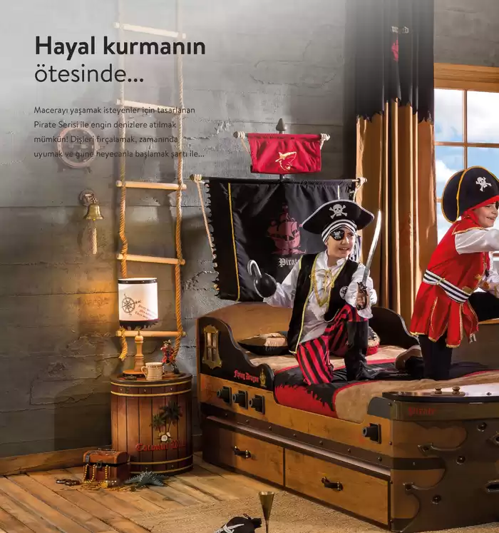 Çilek Mobilya kataloğu, İstanbul |  Çilek Mobilya Pirate | 06.11.2024 - 31.12.2024