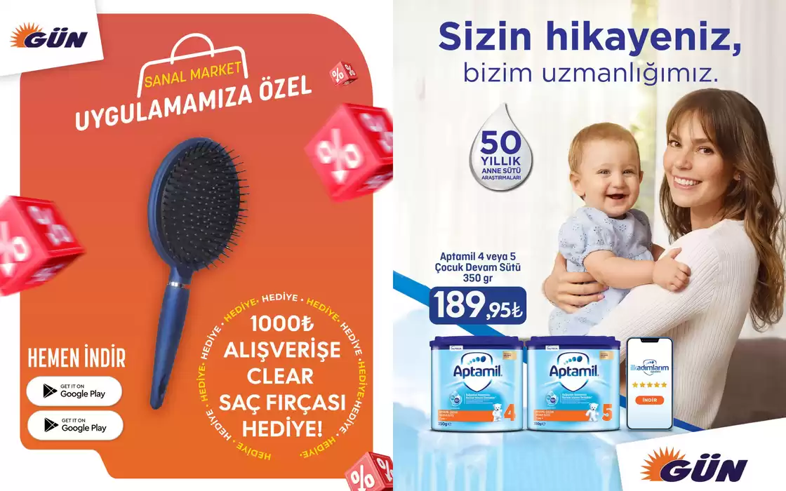 Gün Süpermarket kataloğu, Denizli (Denizli) | Sizin hikayeniz, bizim uzmanliğimiz | 07.11.2024 - 21.11.2024