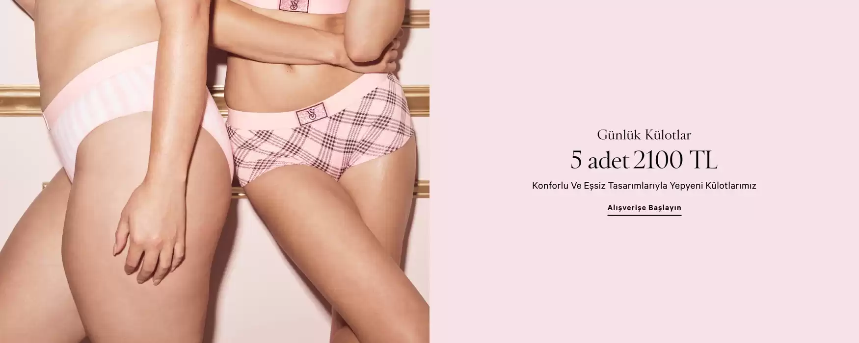 Victoria’s Secret kataloğu, Bornova | Günlük Külotlar 5 adet 2100 TL | 07.11.2024 - 21.11.2024