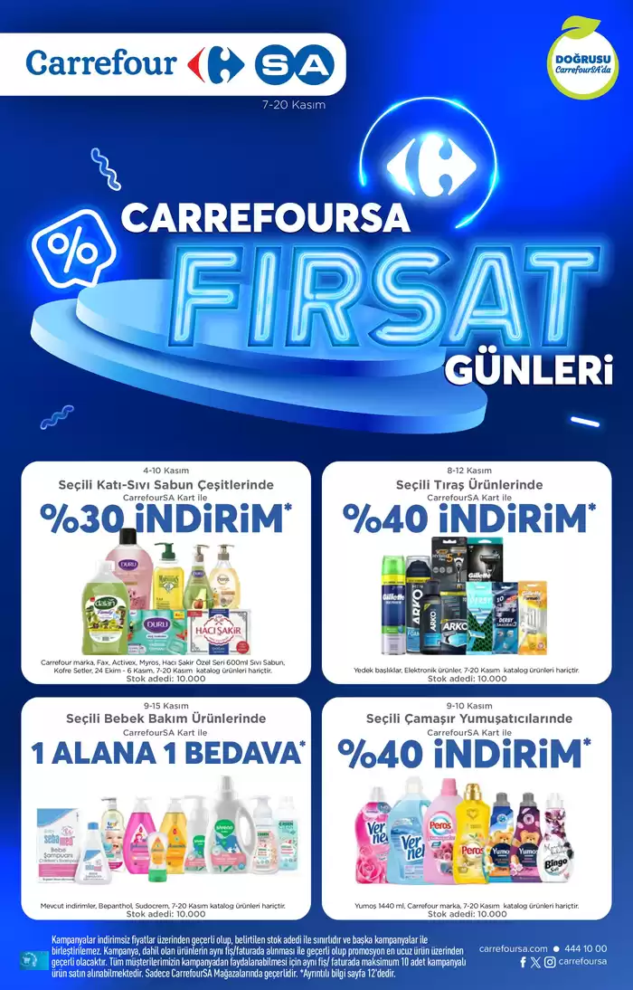 CarrefourSA kataloğu, İzmir | Kataloglar CarrefourSA | 07.11.2024 - 20.11.2024