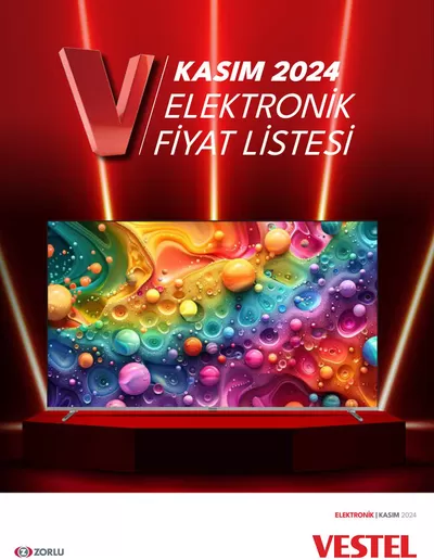 Vestel kataloğu, Adana | Tüketici Elektroniği | 09.11.2024 - 23.11.2024