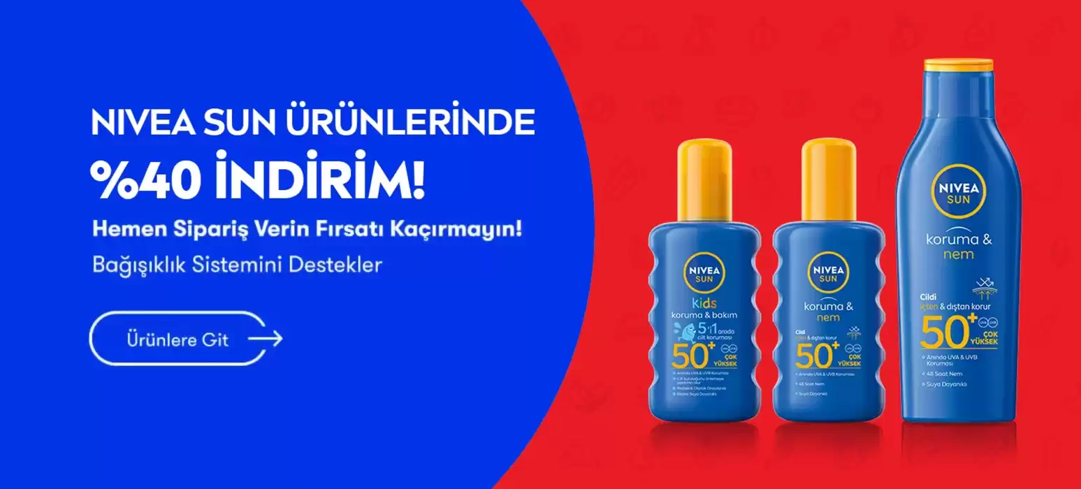 Altunbilekler kataloğu, Ankara | NIVEA SUN ÜRÜNLERINDE %40 iNDiRiM! | 11.11.2024 - 25.11.2024