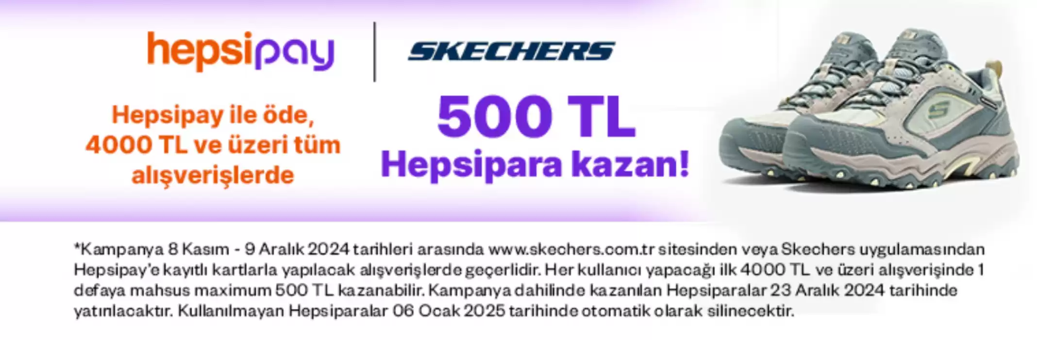 Skechers kataloğu | 500TL Hepsipara Kazan! | 13.11.2024 - 09.12.2024