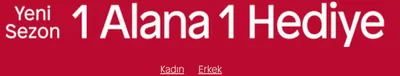 Giyim, Ayakkabı ve Aksesuarlar fırsatları, Teşvikiye | 1 ALANA 1 Hediye de Aldo | 13.11.2024 - 27.11.2024