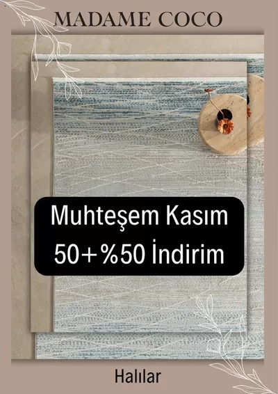 Ev ve Mobilya fırsatları, Ankara | Muhteşem Kasım 50+%50 İndirim de Madame Coco | 14.11.2024 - 30.11.2024