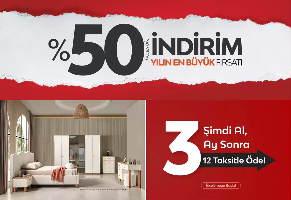 Evmoda kataloğu, İstanbul | %50'YE VARAN İNDİRİM | 18.11.2024 - 02.12.2024