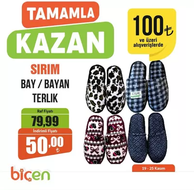 Biçen Market kataloğu | Tüm fırsat avcıları için en iyi teklifler | 19.11.2024 - 03.12.2024