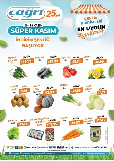 Çağrı Market kataloğu | Çağrı Market katalog | 18.11.2024 - 24.11.2024