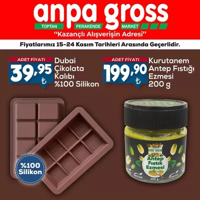 Anpa Gross kataloğu, Malatya | HAFTANIN FIRSATLARI | 19.11.2024 - 24.11.2024