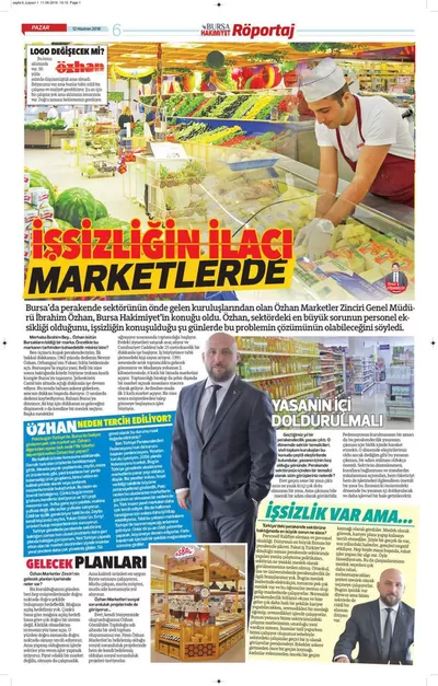 Süpermarketler fırsatları, Gemlik | Geniş teklif yelpazesi de Özhan Market | 20.11.2024 - 04.12.2024