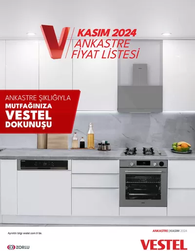 Teknoloji ve Beyaz Eşya fırsatları, Adana | Ankastre Ürünler de Vestel | 20.11.2024 - 04.12.2024