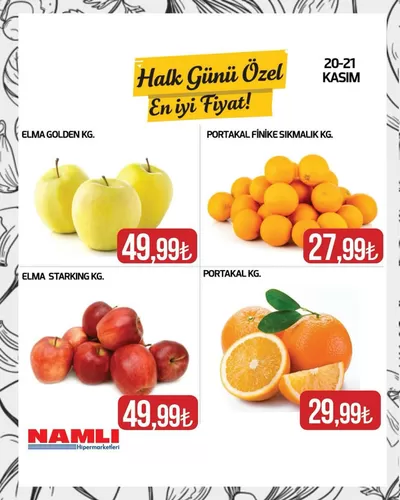 Namlı Hipermarketleri kataloğu | Geniş teklif yelpazesi | 21.11.2024 - 05.12.2024