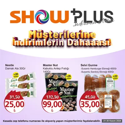 Süpermarketler fırsatları, Esenyurt | Show Market katalog de Show Market | 21.11.2024 - 05.12.2024