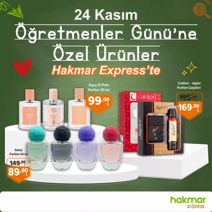 Hakmar Express kataloğu, Beyoğlu | Öğretmenler Günü'ne Özel Ürünler | 24.11.2024 - 24.11.2024