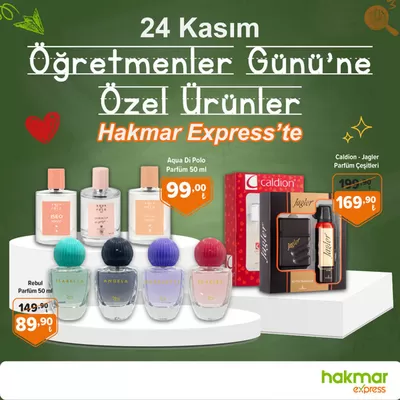 Hakmar Express kataloğu, Pendik | Öğretmenler Günü'ne Özel Ürünler | 24.11.2024 - 24.11.2024