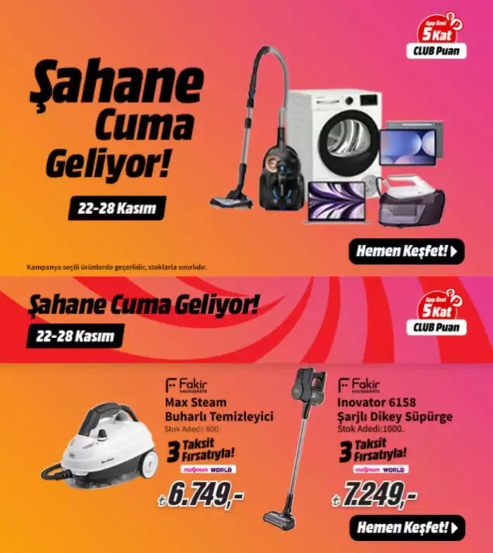 Media Markt kataloğu, İzmit | Şahane Cuma Geliyor! | 22.11.2024 - 28.11.2024