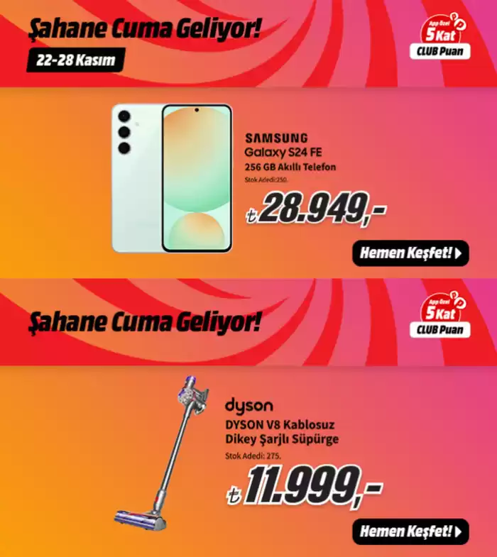 Media Markt kataloğu, İzmit | Şahane Cuma Geliyor! | 22.11.2024 - 28.11.2024