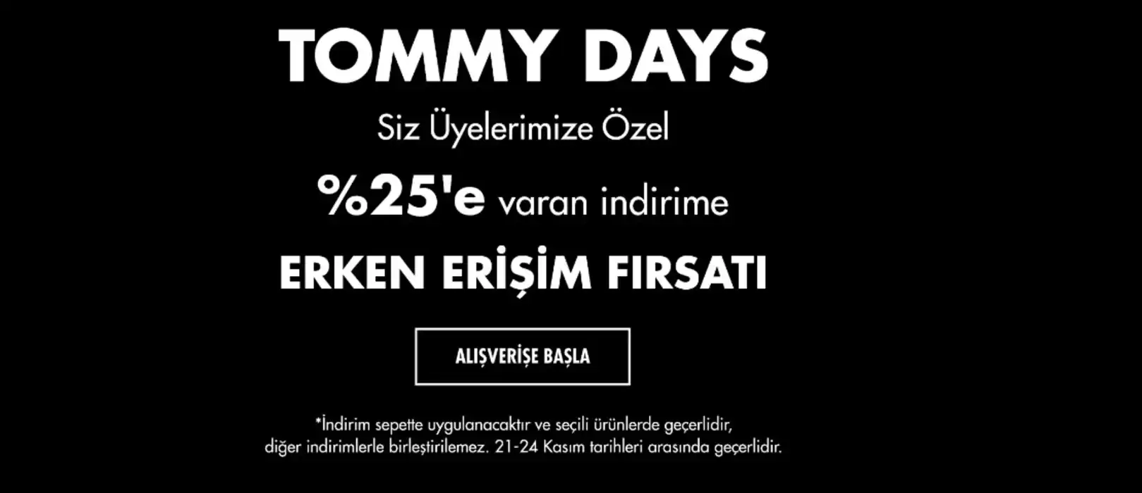 Tommy Hilfiger kataloğu, Samsun | %25'E Varan Indirime | 22.11.2024 - 24.11.2024