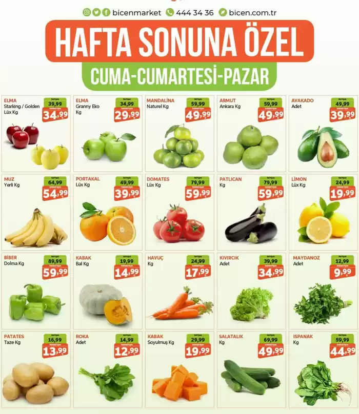 Biçen Market kataloğu, Esenyurt | Güncel özel kampanyalar | 23.11.2024 - 07.12.2024