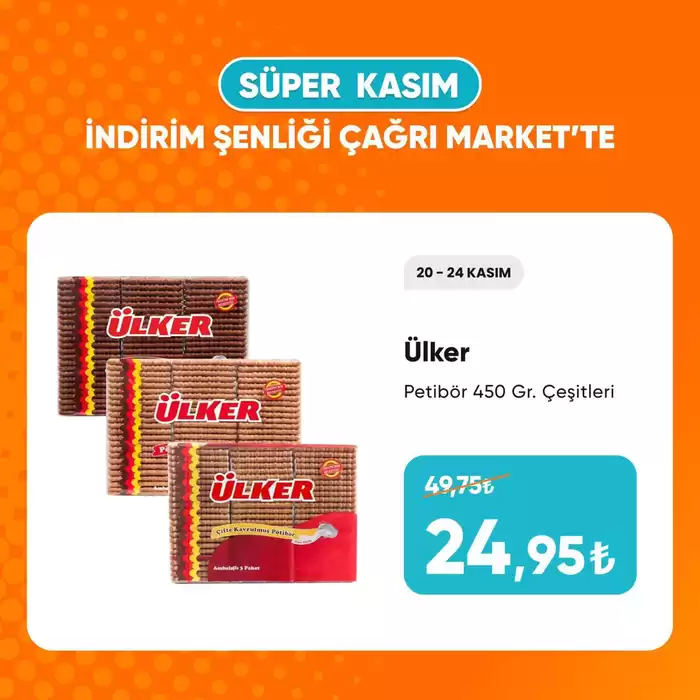 Çağrı Market kataloğu, İstanbul | Seçili ürünlerde harika indirimler | 23.11.2024 - 07.12.2024