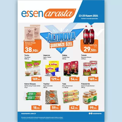 Essen AVM kataloğu, Karapınar (Sakarya) | Essen AVM katalog | 24.11.2024 - 08.12.2024