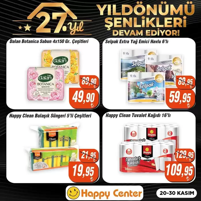 Happy Center kataloğu, Gebze | Happy Center katalog | 24.11.2024 - 08.12.2024