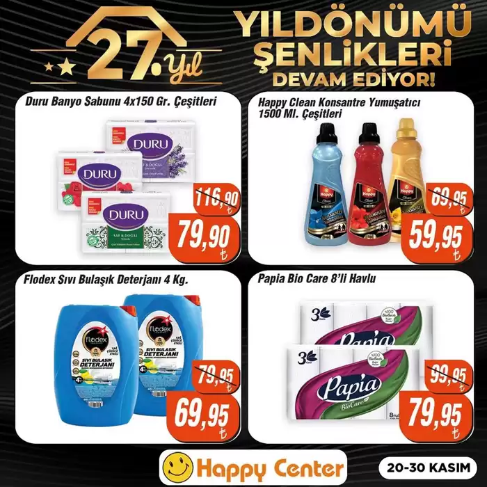 Happy Center kataloğu, Zekeriyaköy | Happy Center katalog | 25.11.2024 - 09.12.2024