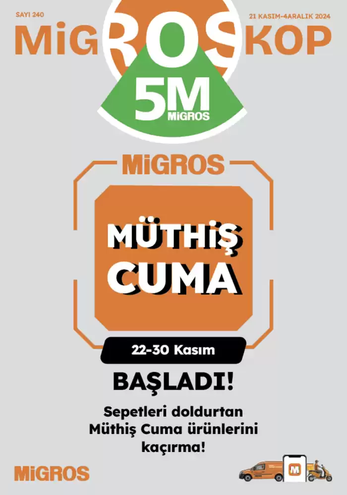 Migros kataloğu, İstanbul | Şimdi fırsatlarımızla tasarruf edin | 21.11.2024 - 04.12.2024