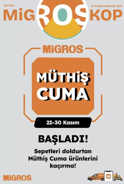 Migros kataloğu, Yarpuzlu (Muş) | Migros katalog | 21.11.2024 - 04.12.2024